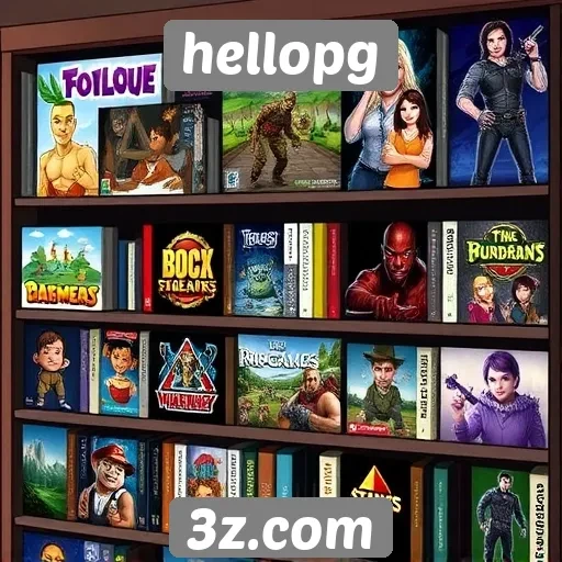 Análise da biblioteca de jogos do site hellopg